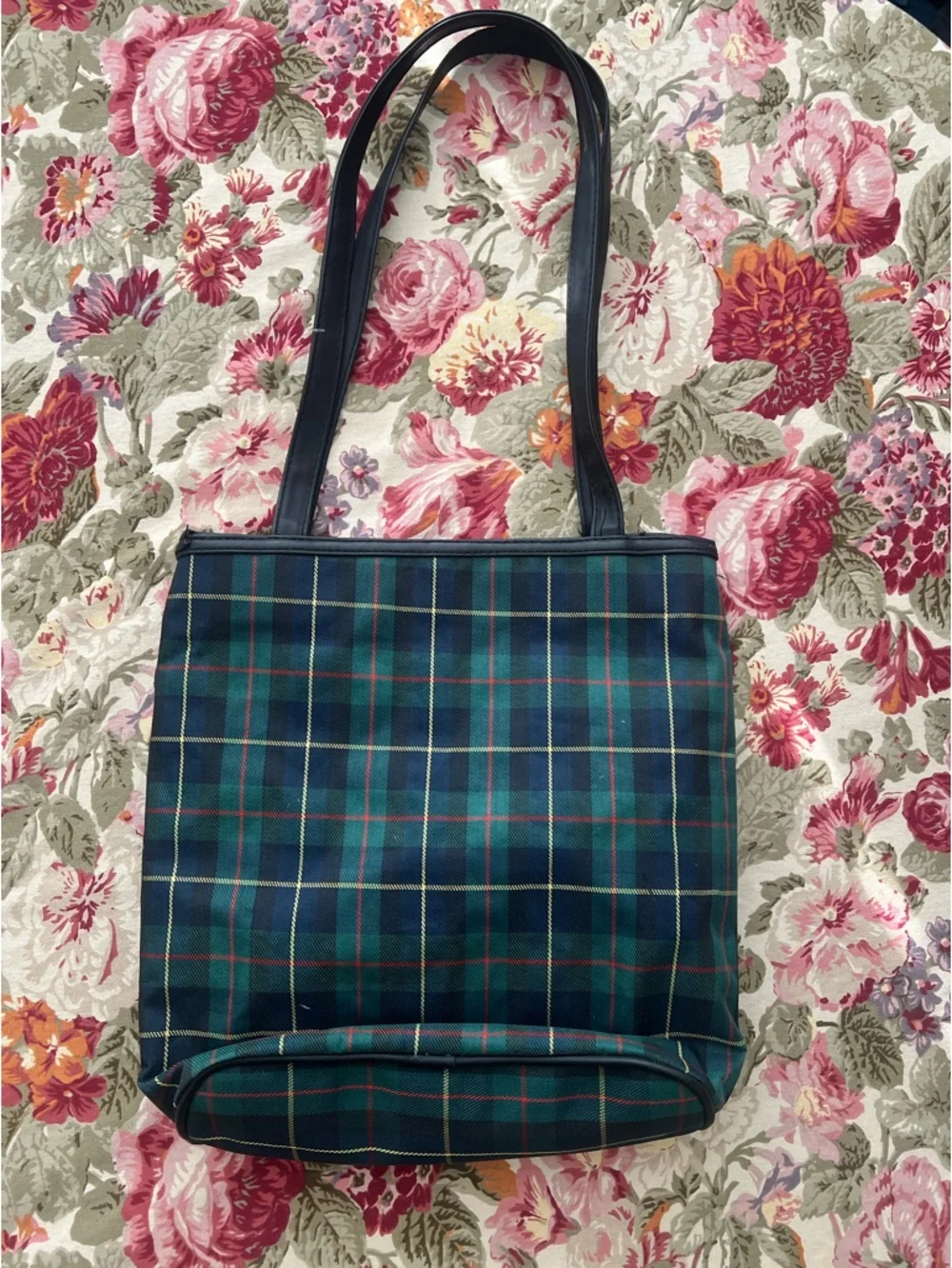 90s y2k vintage plaid Mickey purse Disney - Picture 7 of 9